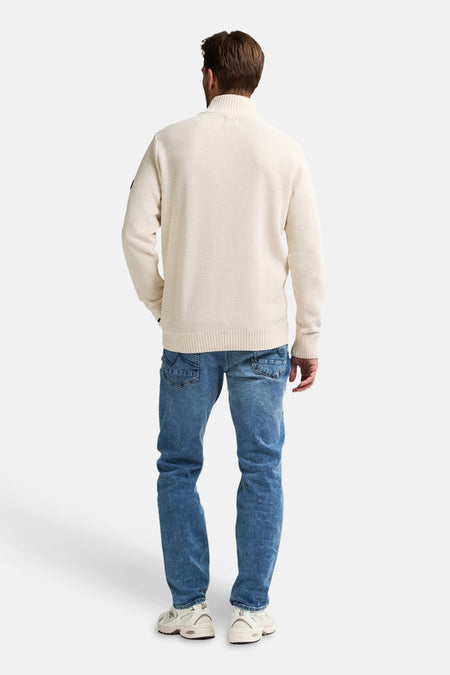 Pull col O beige - Petrol Industries®