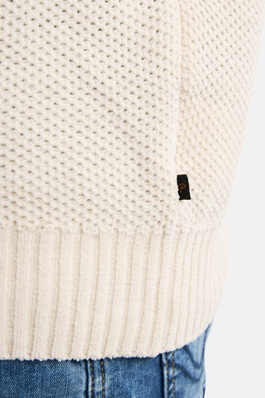 Pull col O beige - Petrol Industries®