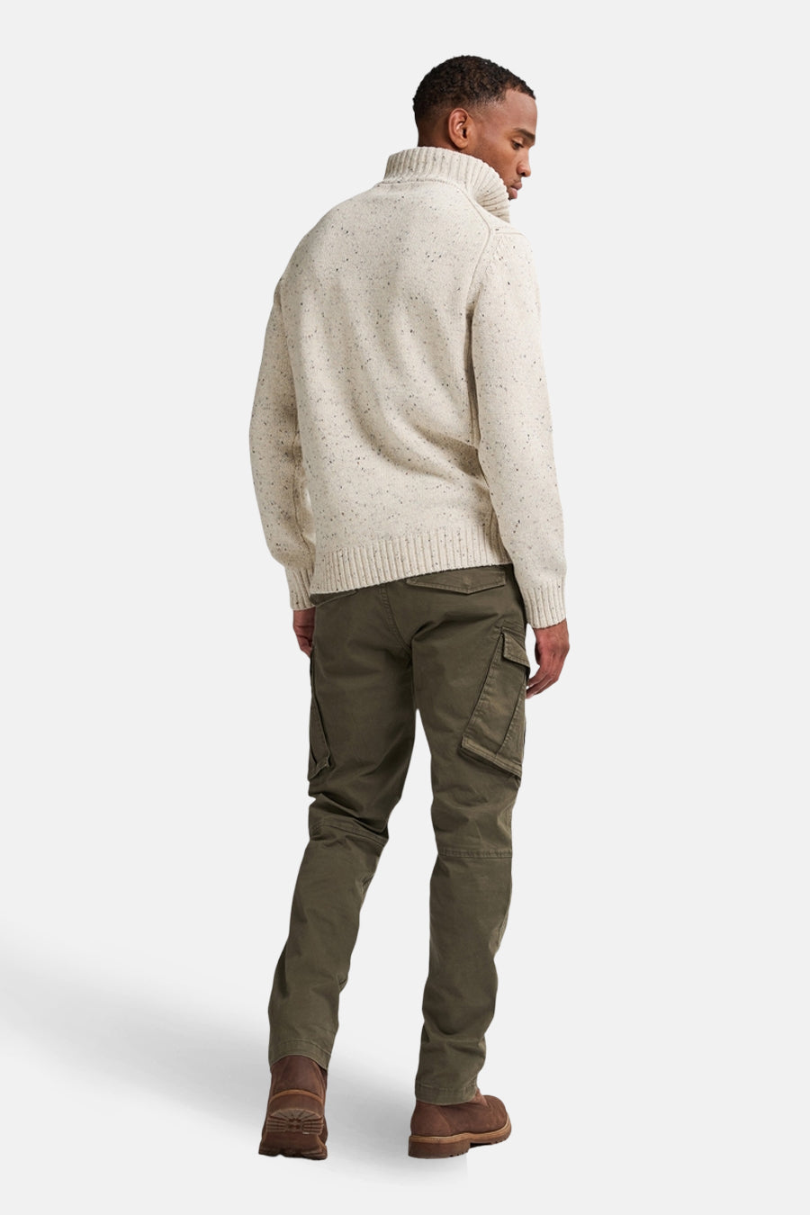 Pull à col rond - écru - Petrol Industries®