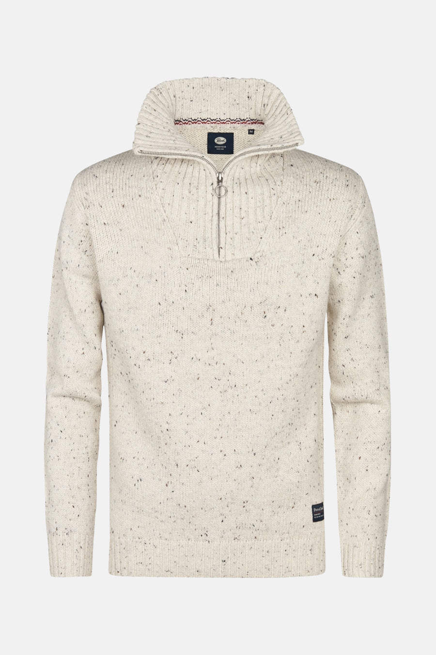 Pull à col rond - écru - Petrol Industries®