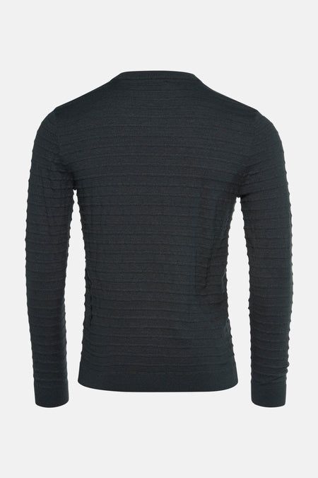 Pull à col rond - vert