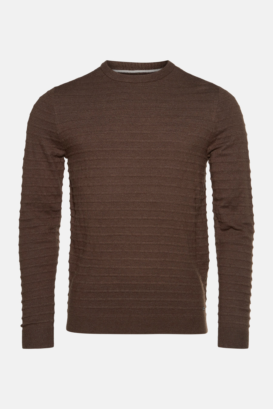 Pull à col rond - brun - Petrol Industries®