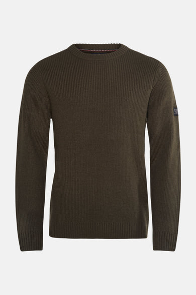 Gilet en coton peigné de Petrol Industries®, avec une texture fine et un étiquette de marque sur la manche.
