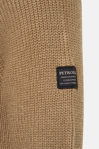 Pull à col rond - Beige - Petrol Industries®