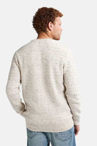 Pull à col rond - écru - Petrol Industries® - 8