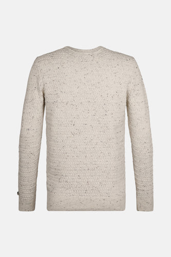 Pull à col rond - écru - Petrol Industries® - 8