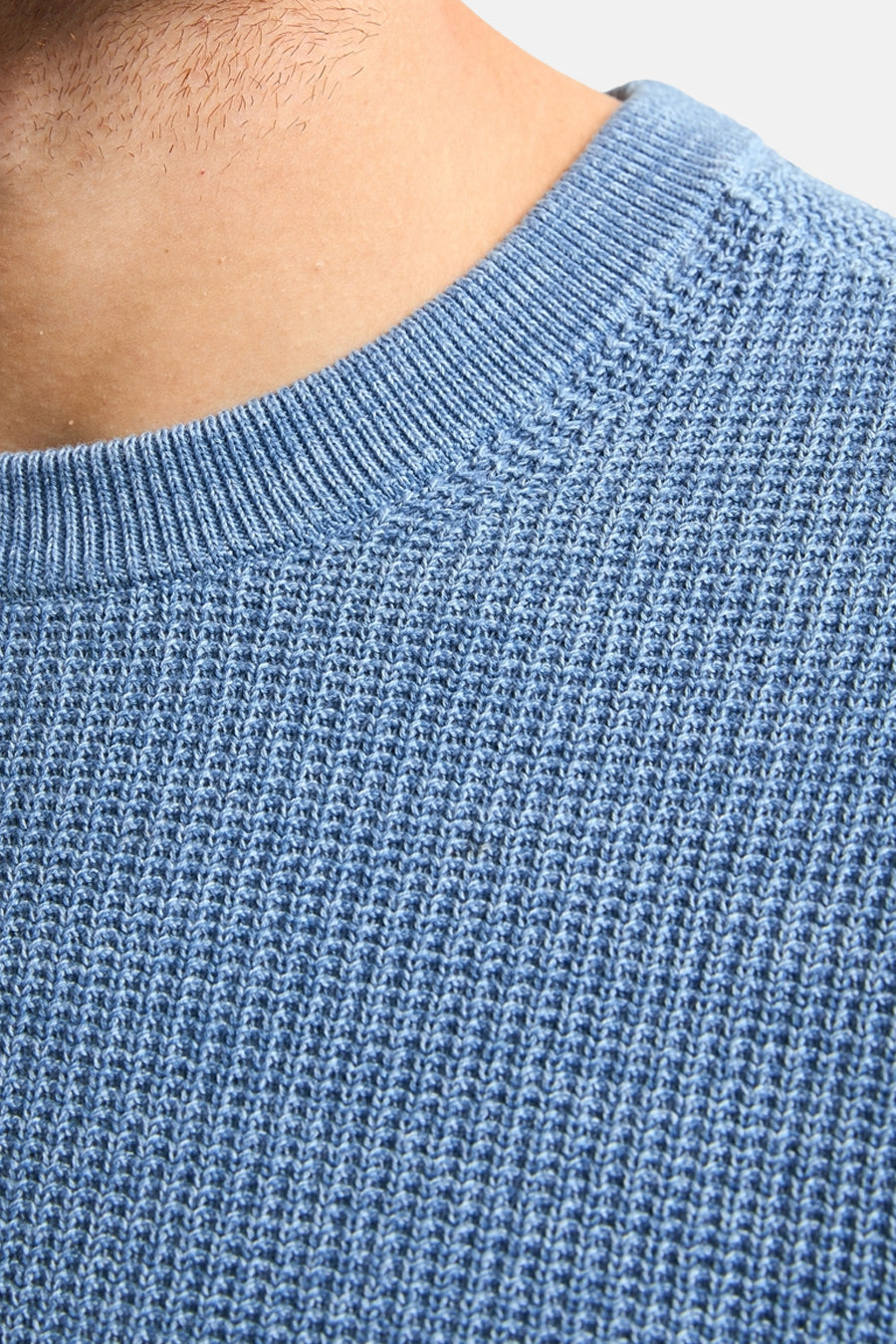 Pull à col rond - bleu - Petrol Industries®