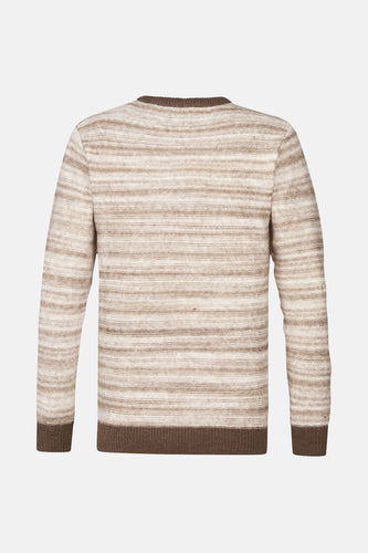 Pull à col rond - beige - Petrol Industries®