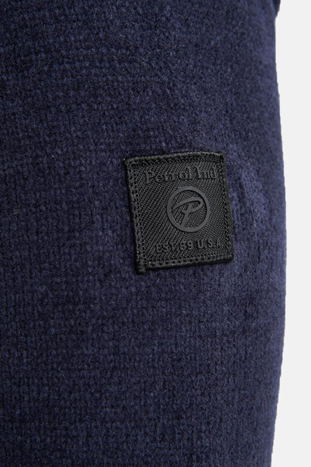 Pull à col rond - bleu
