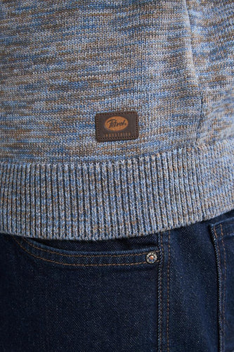 Pull col O bleu - Petrol Industries®