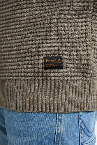 Pull à col rond - vert - Petrol Industries® - 9