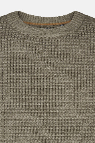 Pull à col rond - vert - Petrol Industries® - 9