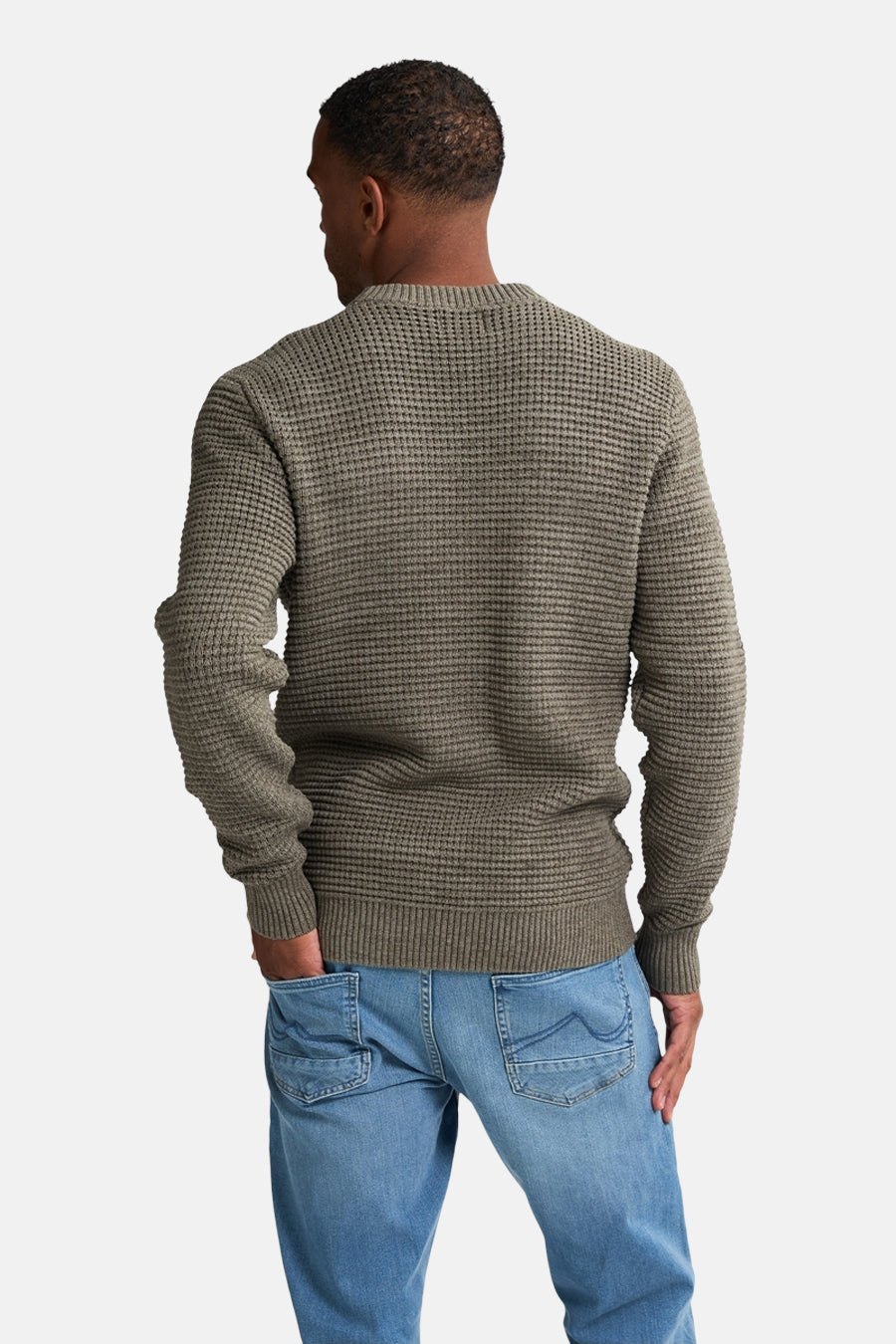 Pull à col rond - vert - Petrol Industries® - 6