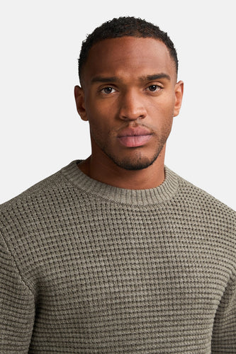 Pull à col rond - vert - Petrol Industries® - 9