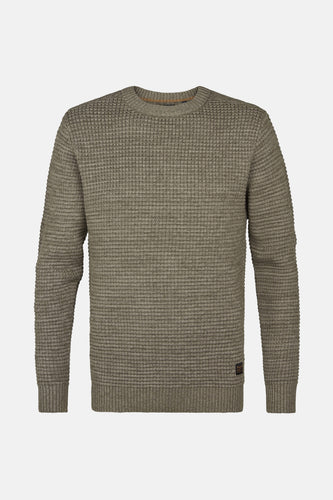 Pull à col rond - vert - Petrol Industries® - 9