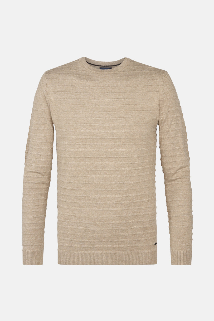 Pull à col rond - beige - Petrol Industries®