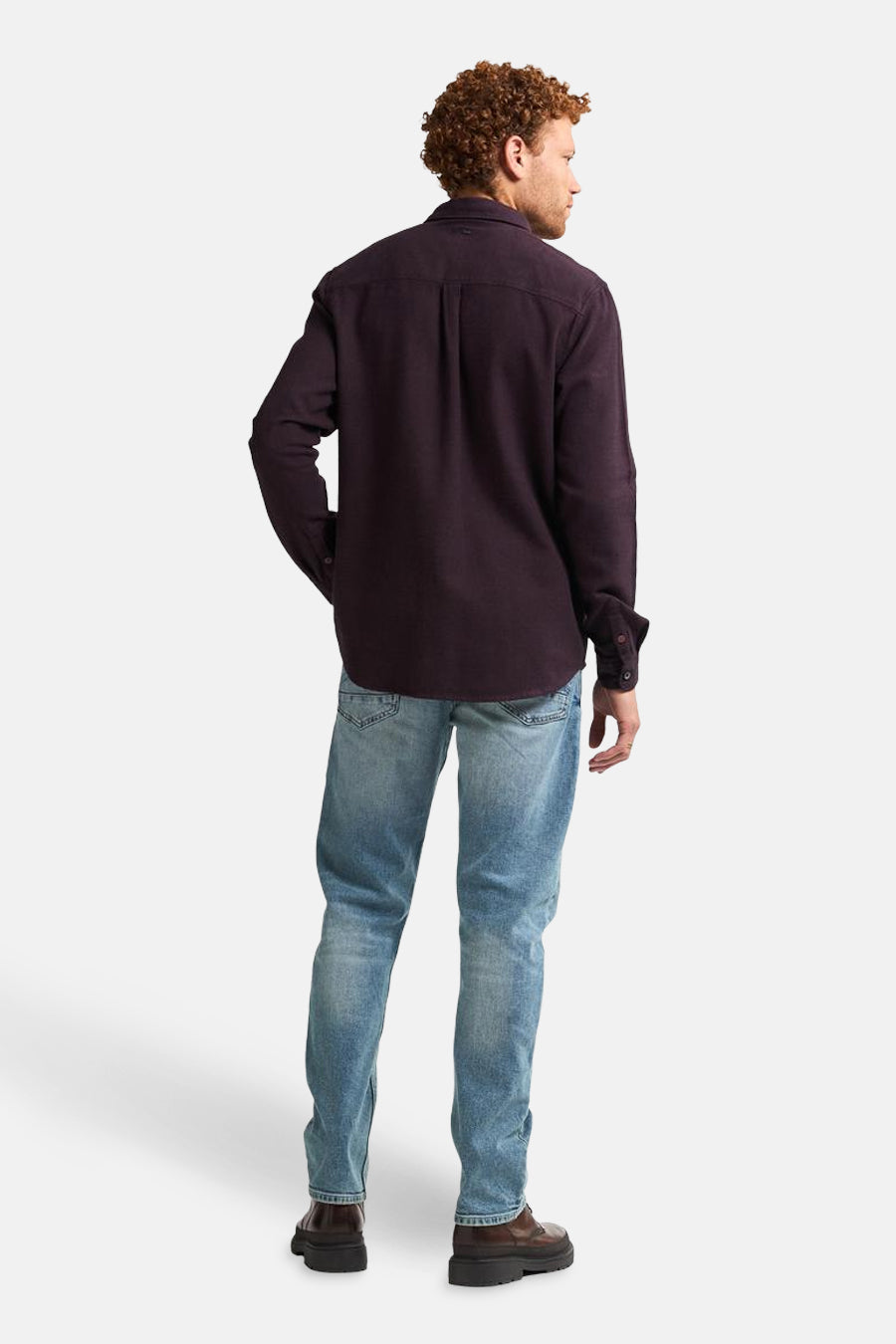 Chemise à manches longues - bordeaux - Petrol Industries® - 3