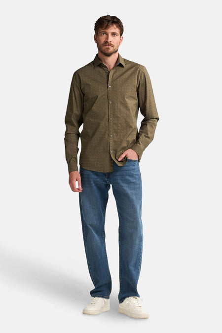Chemise à manches longues - vert