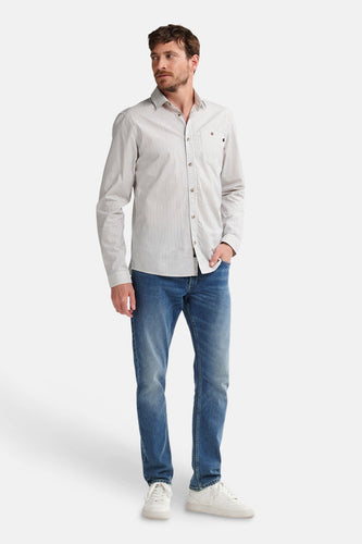 Chemise à manches longues - Bleu