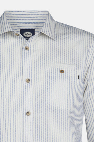 Chemise à manches longues - Bleu