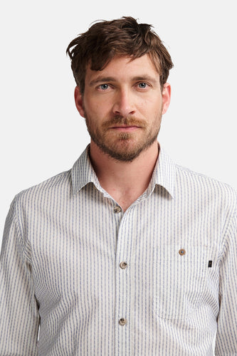 Chemise à manches longues - Bleu