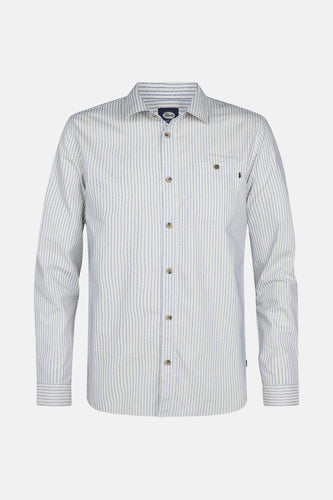 Chemise à manches longues - Bleu