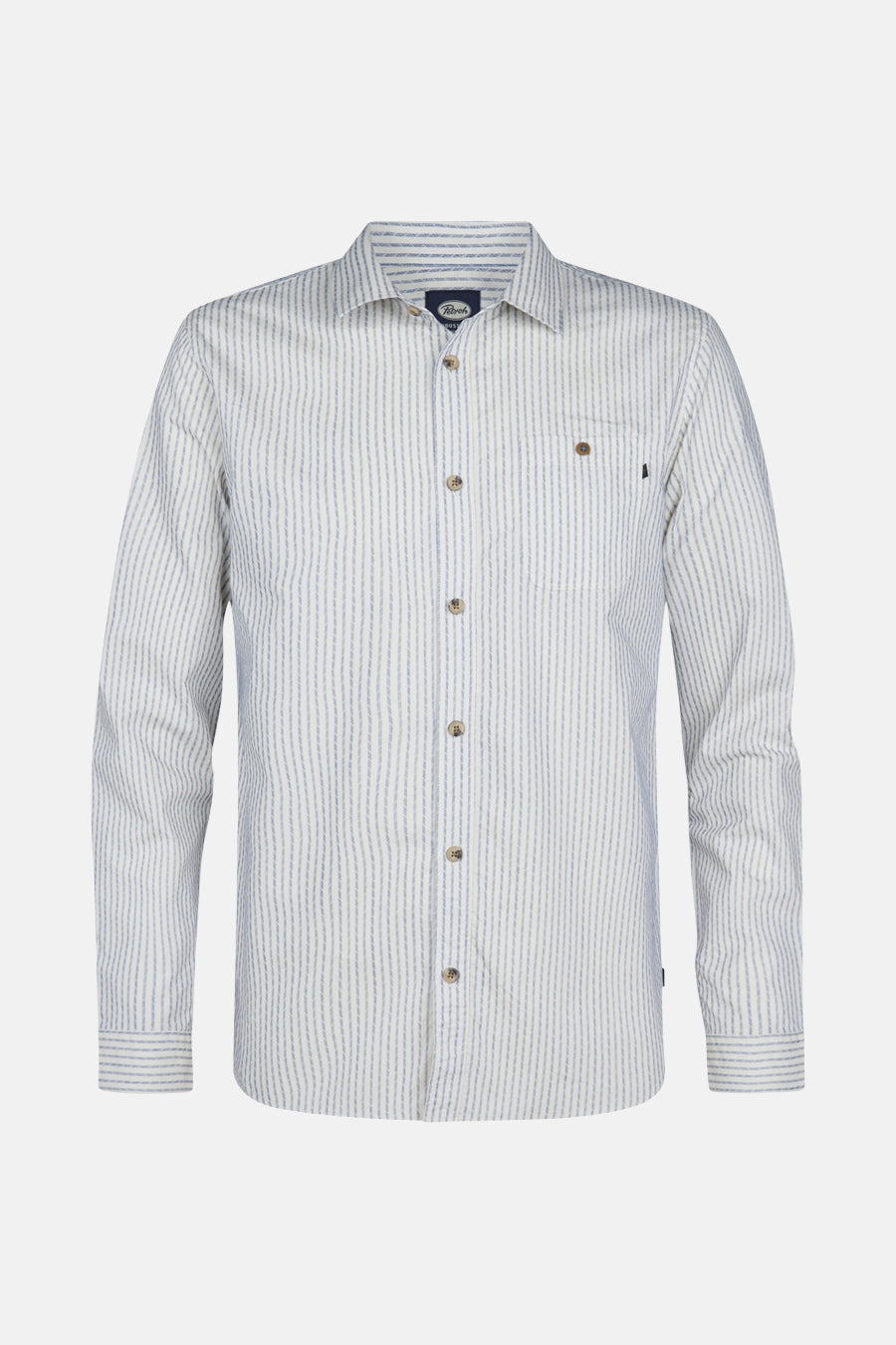 Chemise à manches longues - Bleu