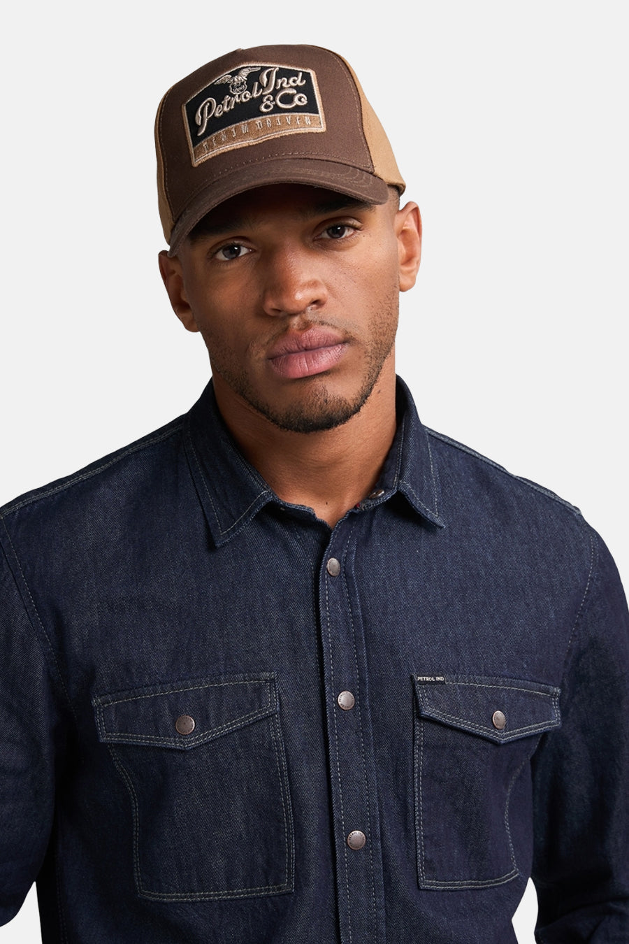 Chemise à manches longues - Dark blue denim