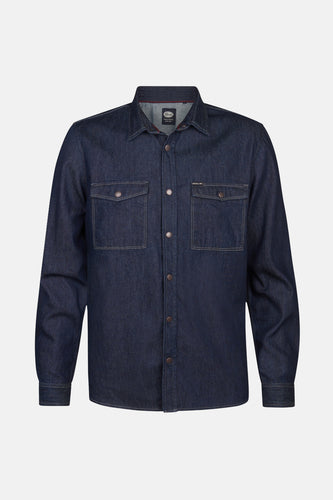 Chemise à manches longues - Dark blue denim