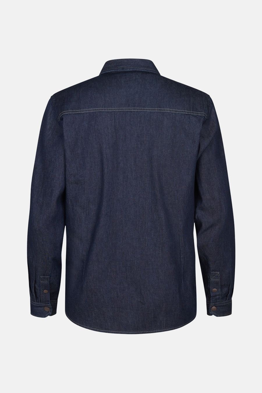 Chemise à manches longues - Dark blue denim