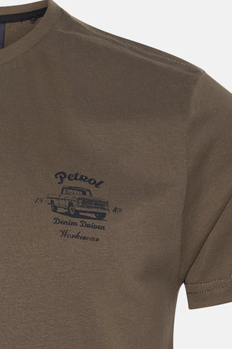 T-shirt à manches courtes - vert - Petrol Industries®