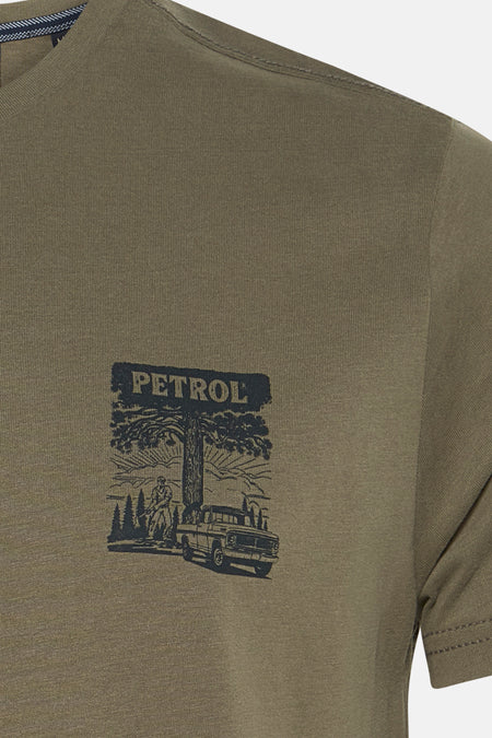 T-shirt à manches courtes - Kaki