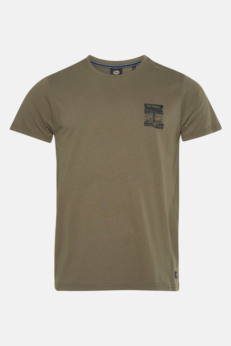 T-shirt à manches courtes - Kaki