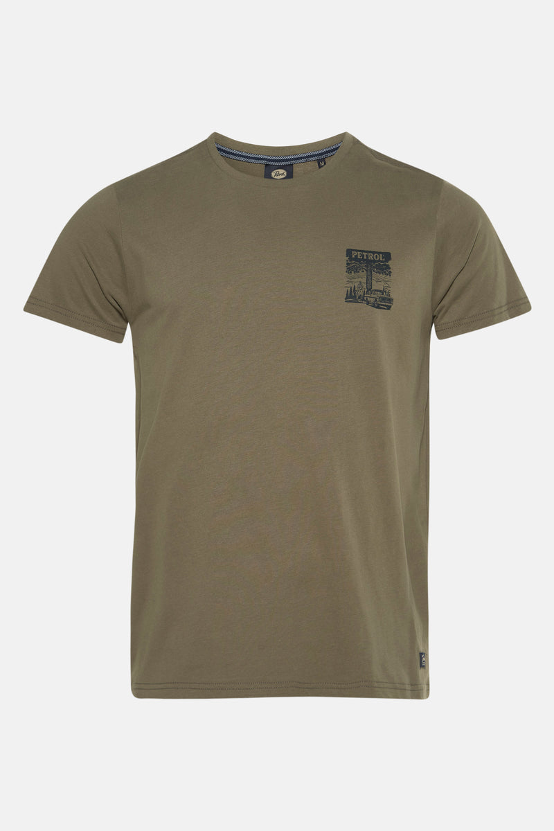 T-shirt à manches courtes - Kaki