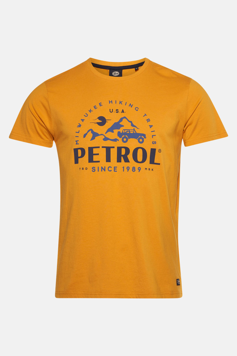T-shirt à manches courtes - jaune
