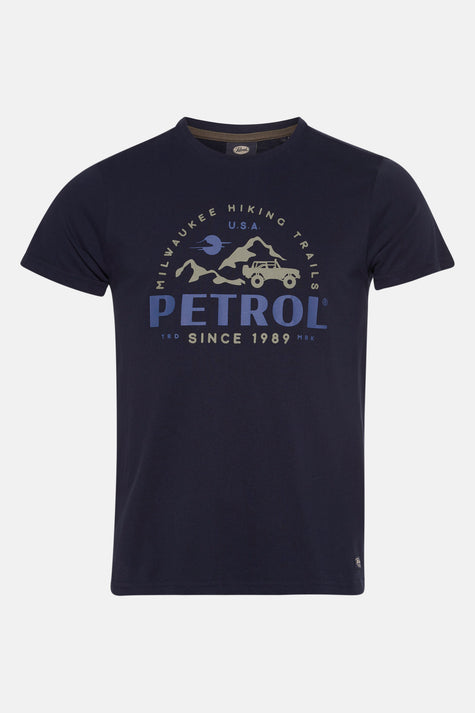 T-shirt à manches courtes - bleu