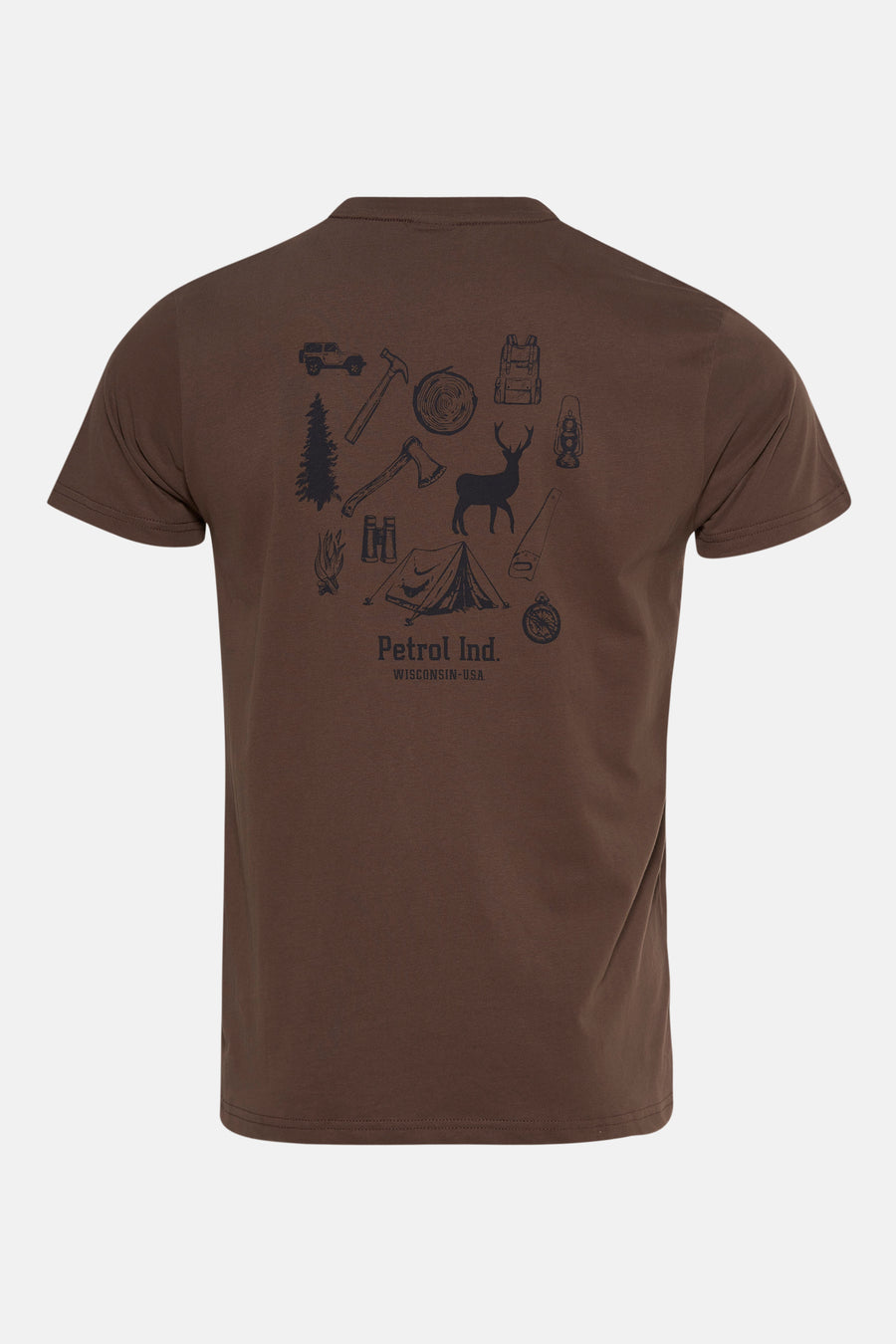 T-shirt à manches courtes - brun - Petrol Industries® - 2