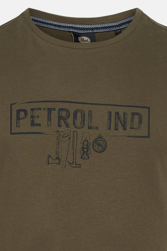 T-shirt à manches courtes - vert - Petrol Industries®