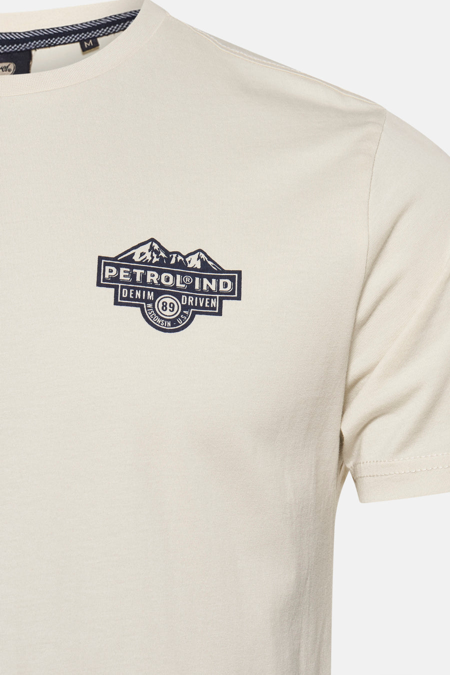 T-shirt à manches courtes - Écru - Petrol Industries®