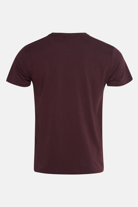T-shirt à manches courtes - bordeaux