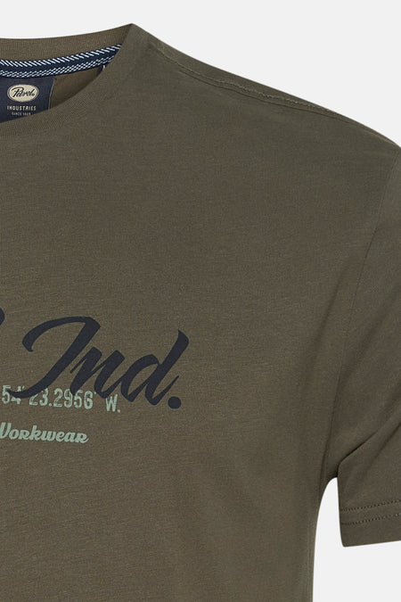 T-shirt à manches courtes - Kaki