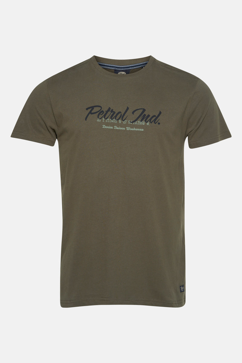 T-shirt à manches courtes - Kaki