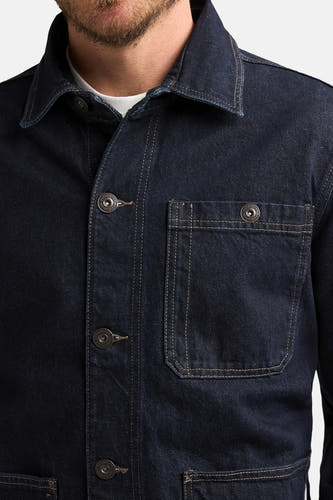 Chemise à manches longues - dark blue denim