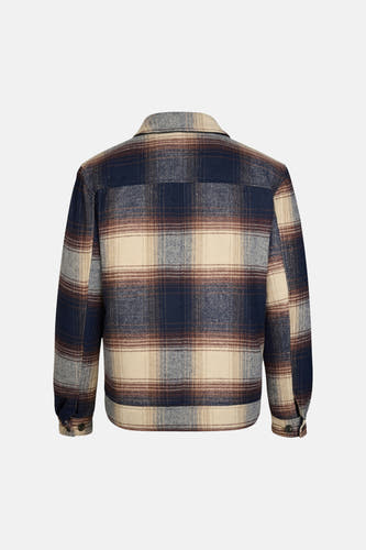 Veste longue - bleu