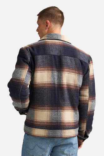 Veste longue - bleu