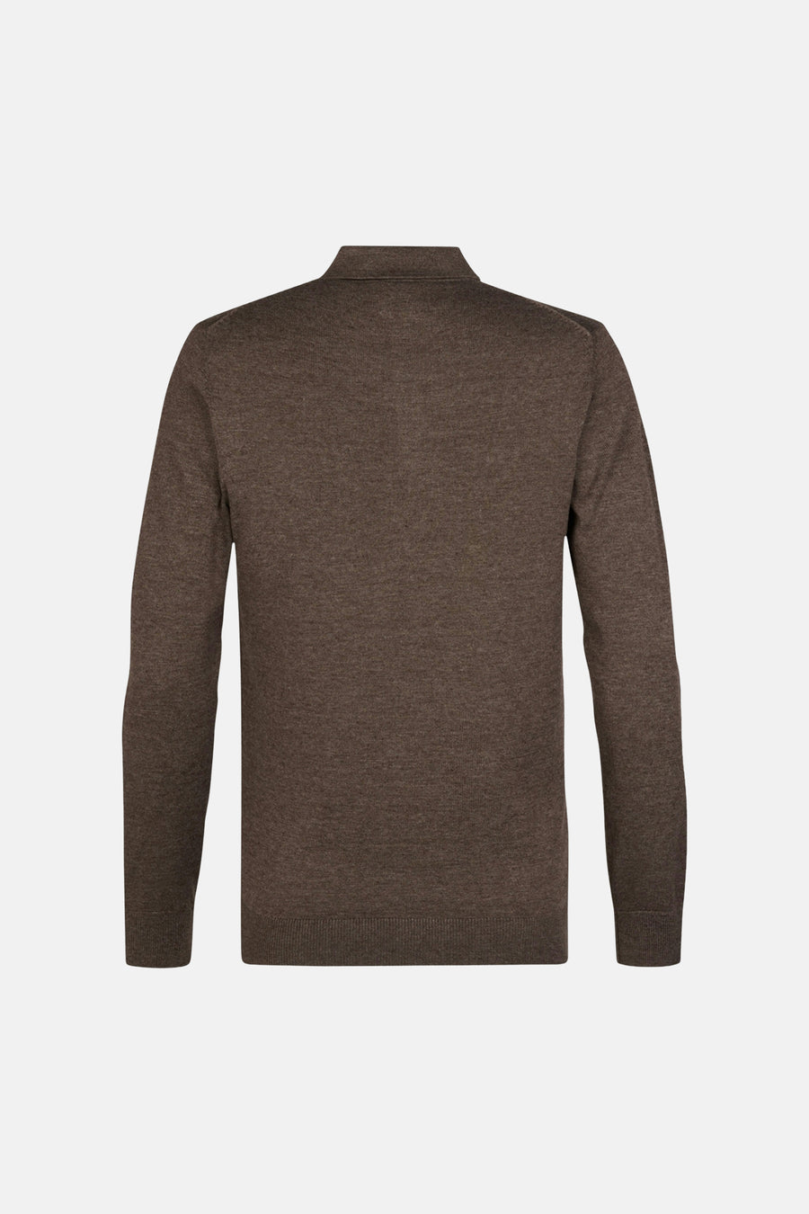 Pull col O - brun