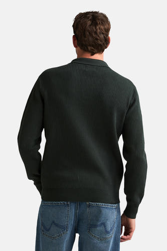 Pull col roulé vert - Petrol Industries®