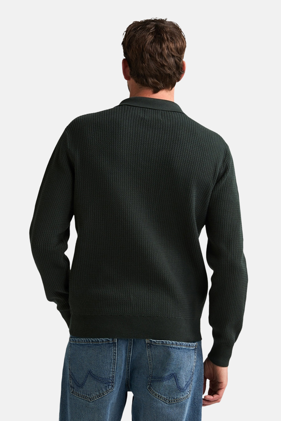 Pull col roulé vert - Petrol Industries®