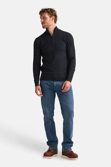 Pull à col roulant - noir