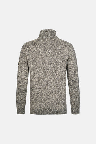 Pull à col roulant - bleu